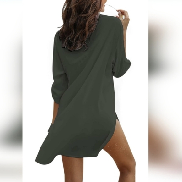 EKOUAER Rayon Tunic Swimsuit Beach Cover Up - Picture 16 of 16